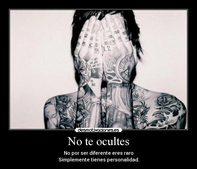 No te ocultes - 