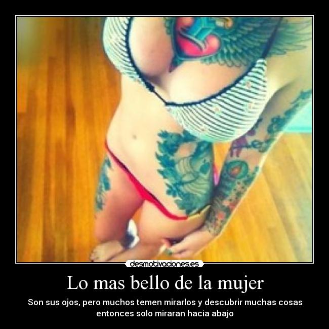 Lo mas bello de la mujer - 