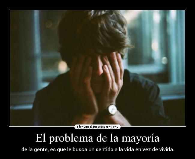 El problema de la mayoría -