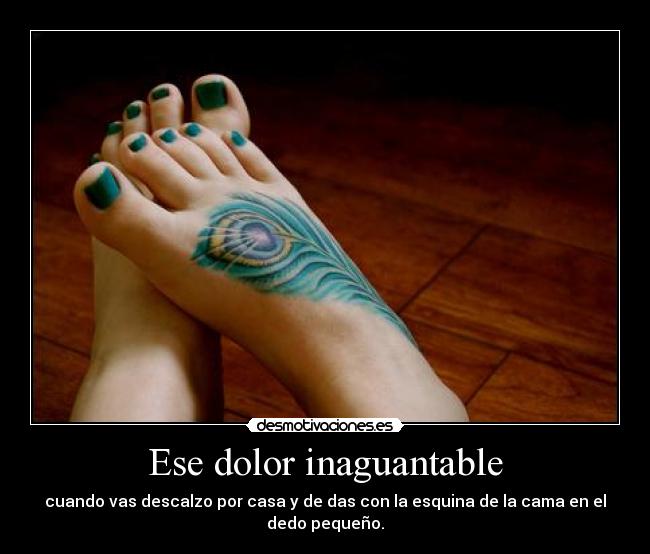 Ese dolor inaguantable - 