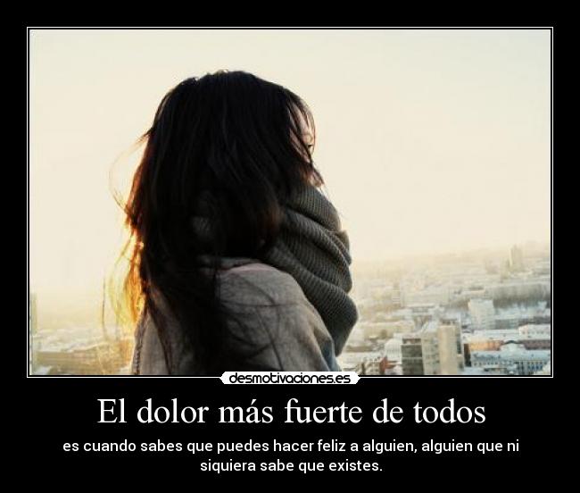 El dolor más fuerte de todos -