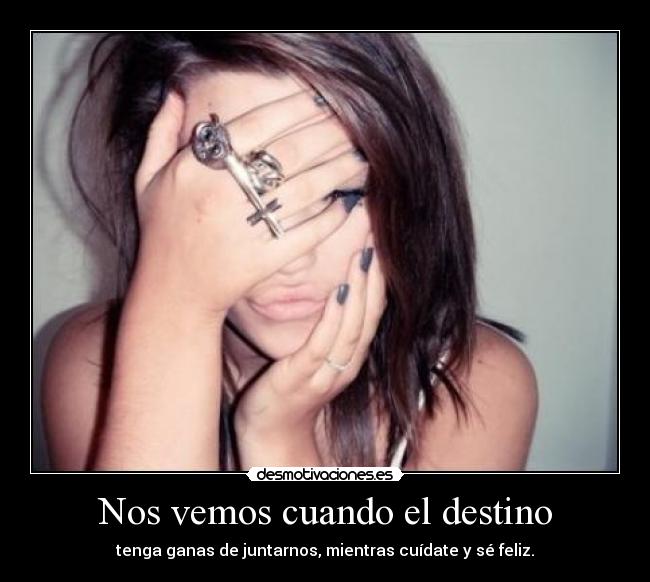 Nos vemos cuando el destino - 