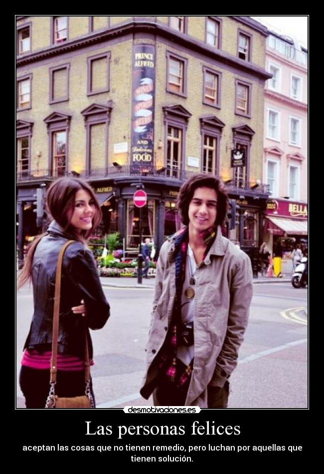 Las personas felices -