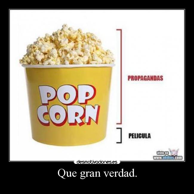 Que gran verdad. -
