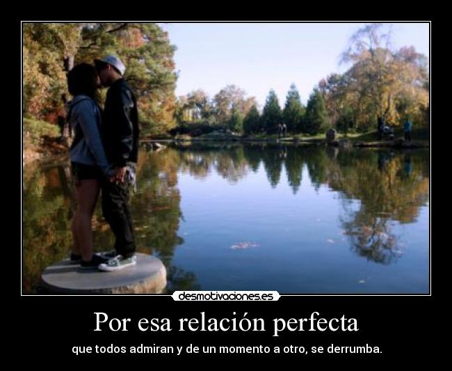 Por esa relación perfecta - 