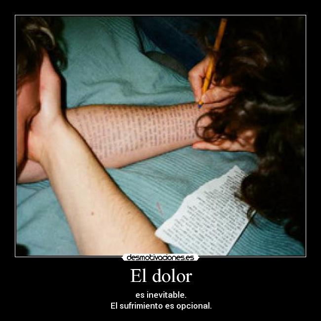 El dolor - 