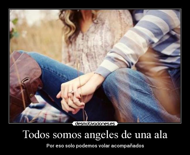 Todos somos angeles de una ala - 