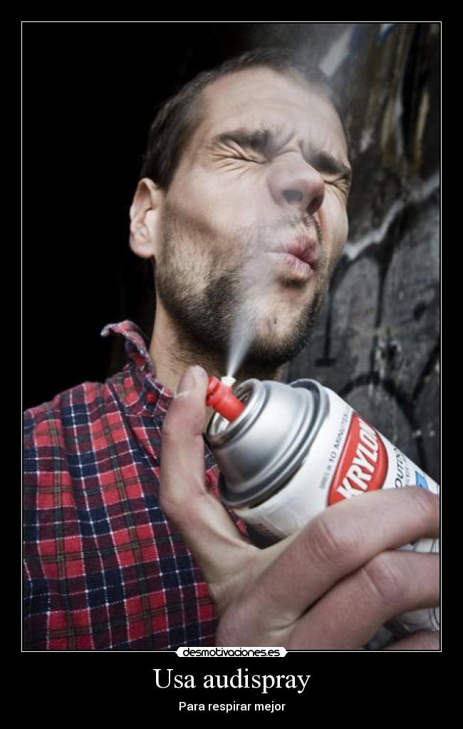 Usa audispray - Para respirar mejor