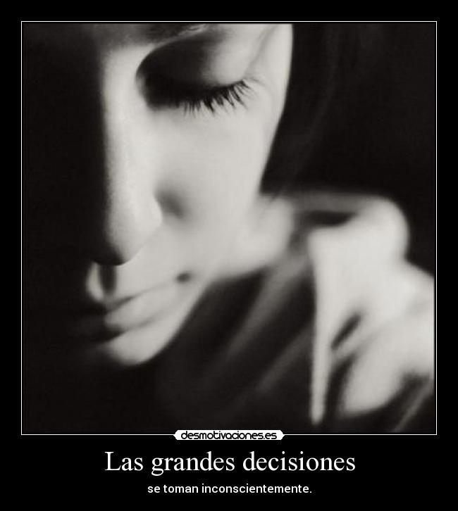 Las grandes decisiones -