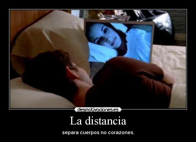 La distancia -