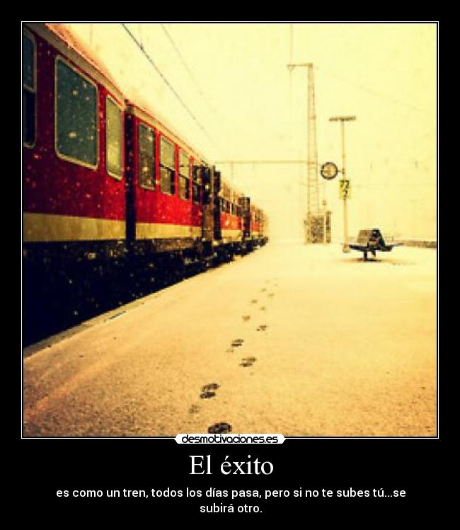 El éxito -