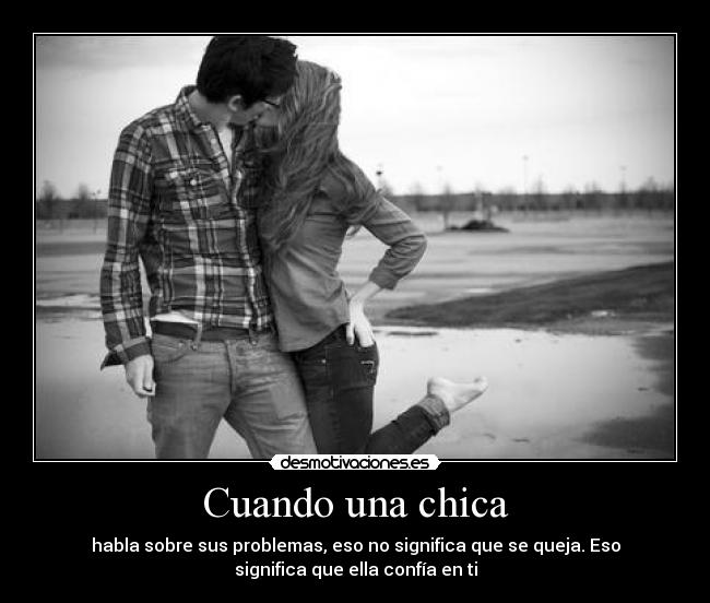 Cuando una chica -