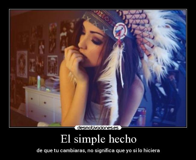 El simple hecho -