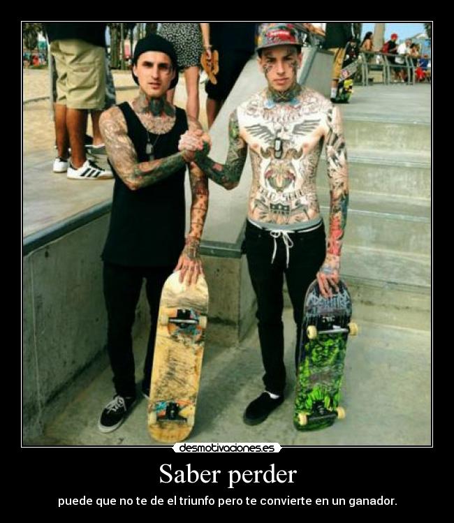 Saber perder -