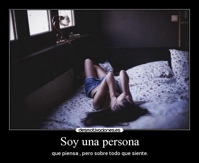 Soy una persona -