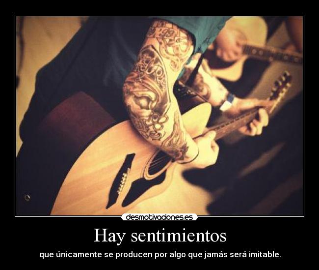 Hay sentimientos -
