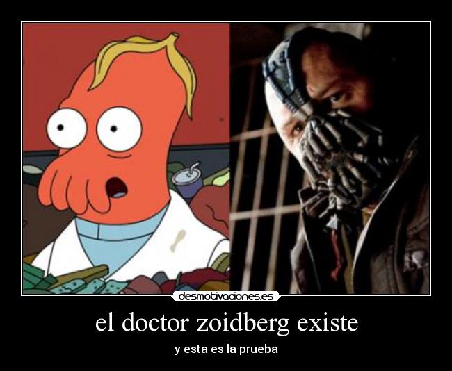 el doctor zoidberg existe - y esta es la prueba