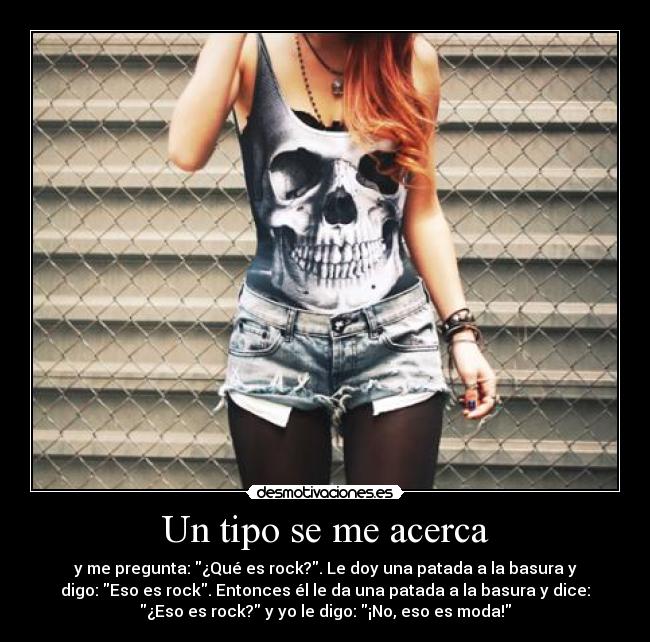 Un tipo se me acerca - 