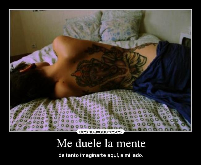 Me duele la mente - 