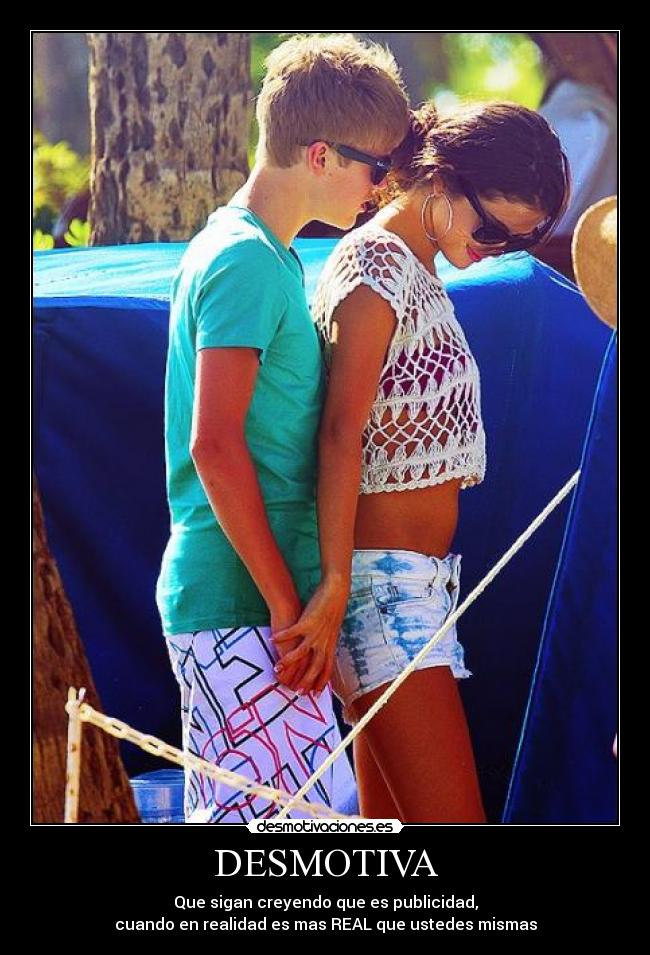 DESMOTIVA - Que sigan creyendo que es publicidad,
cuando en realidad es mas REAL que ustedes mismas