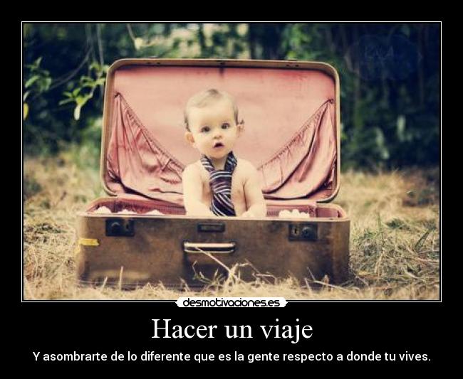 Hacer un viaje -