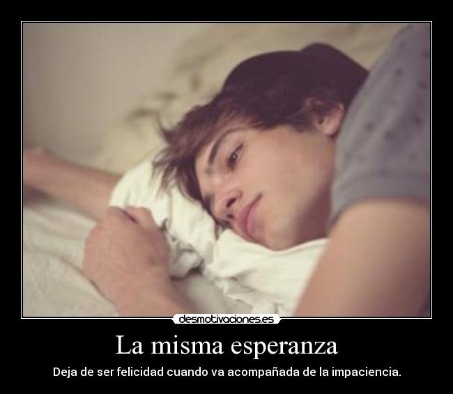 La misma esperanza -