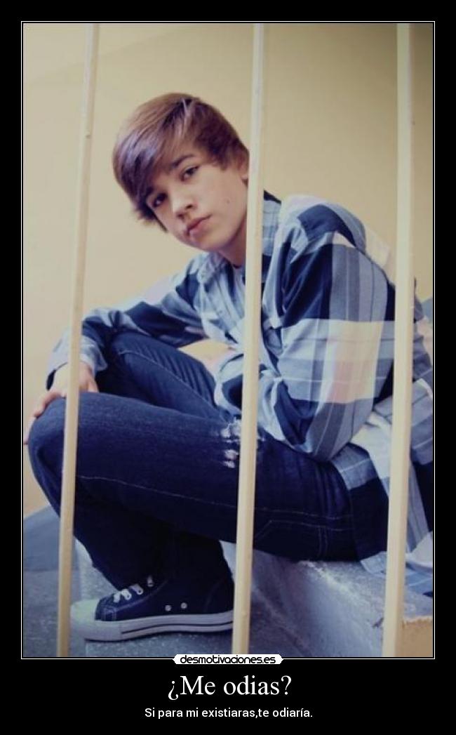 ¿Me odias? - Si para mi existiaras,te odiaría.
