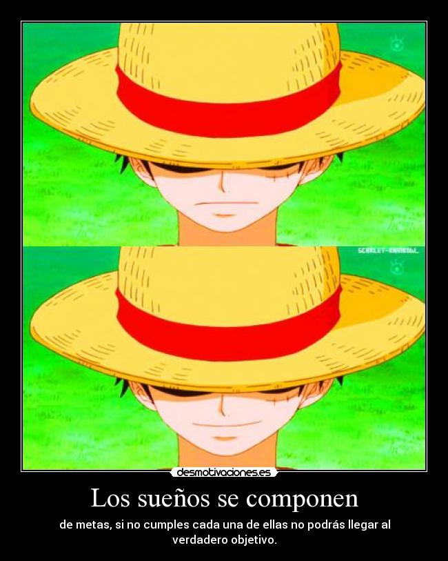 carteles one piece luffy desmotivaciones