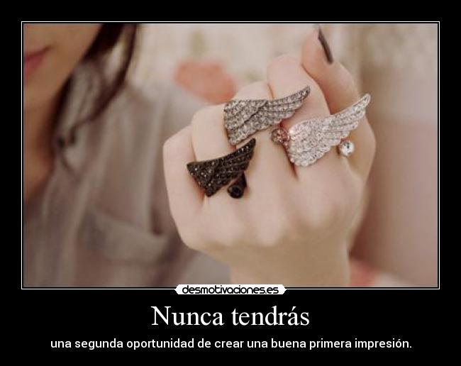 Nunca tendrás -