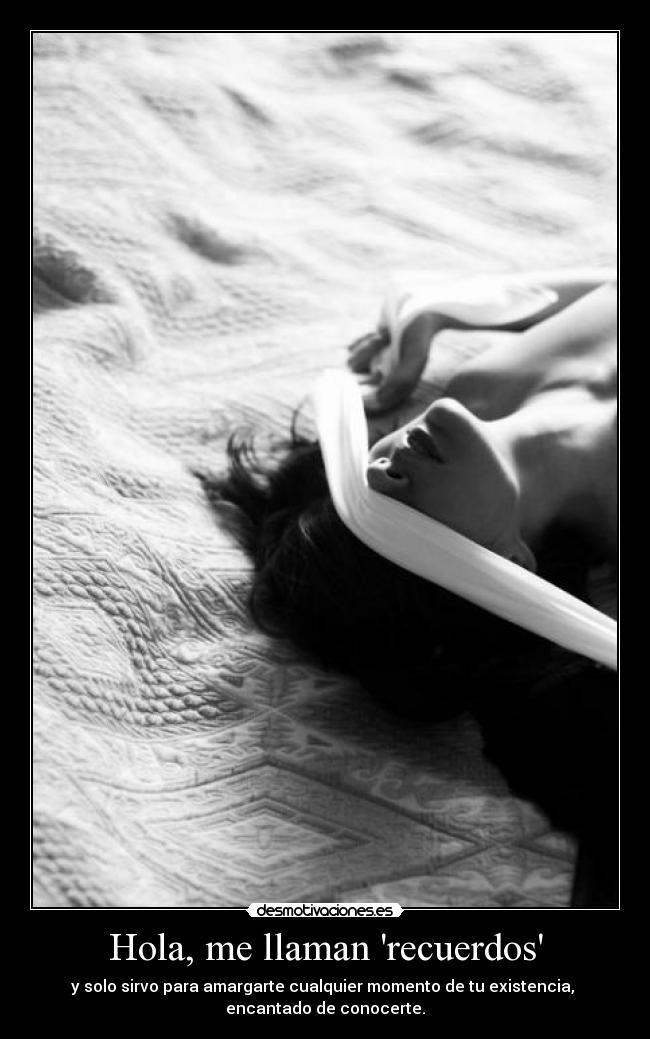 Hola, me llaman recuerdos -