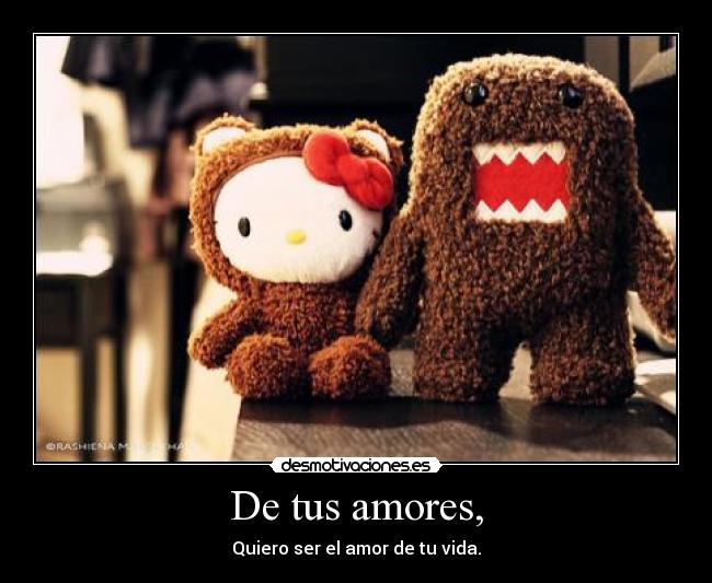 De tus amores, - 