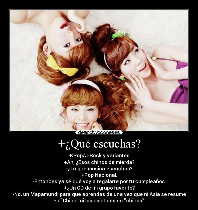 +¿Qué escuchas? - 