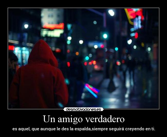 Un amigo verdadero - 