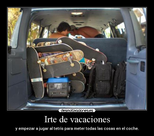 Irte de vacaciones - 