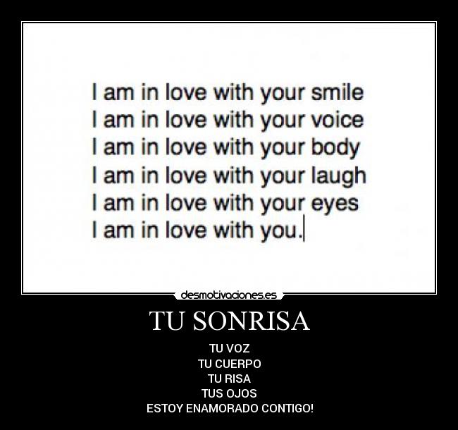TU SONRISA -