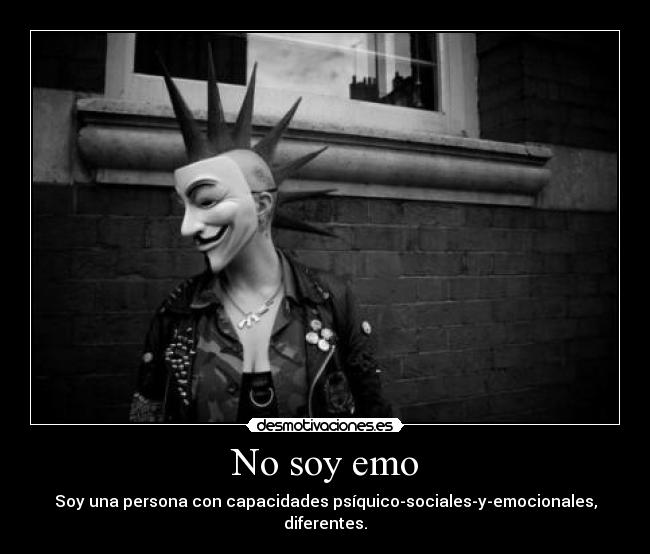 No soy emo -