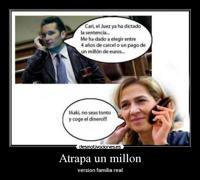 Atrapa un millon - version familia real