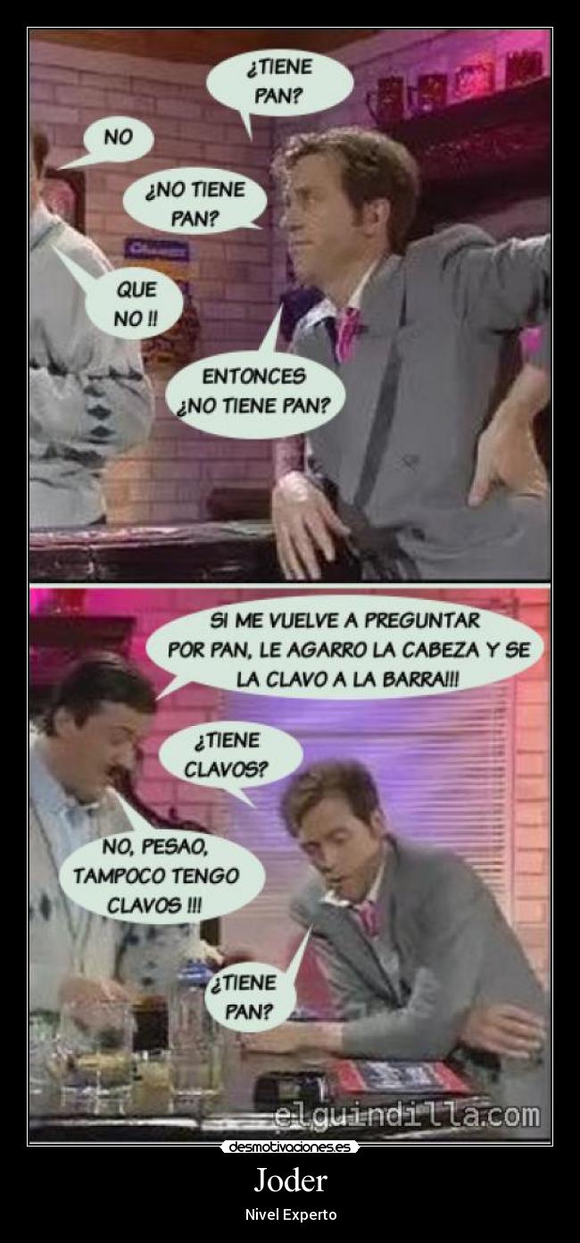 Joder - Nivel Experto
