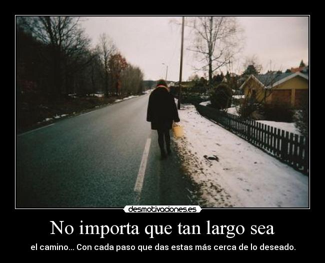 No importa que tan largo sea - 