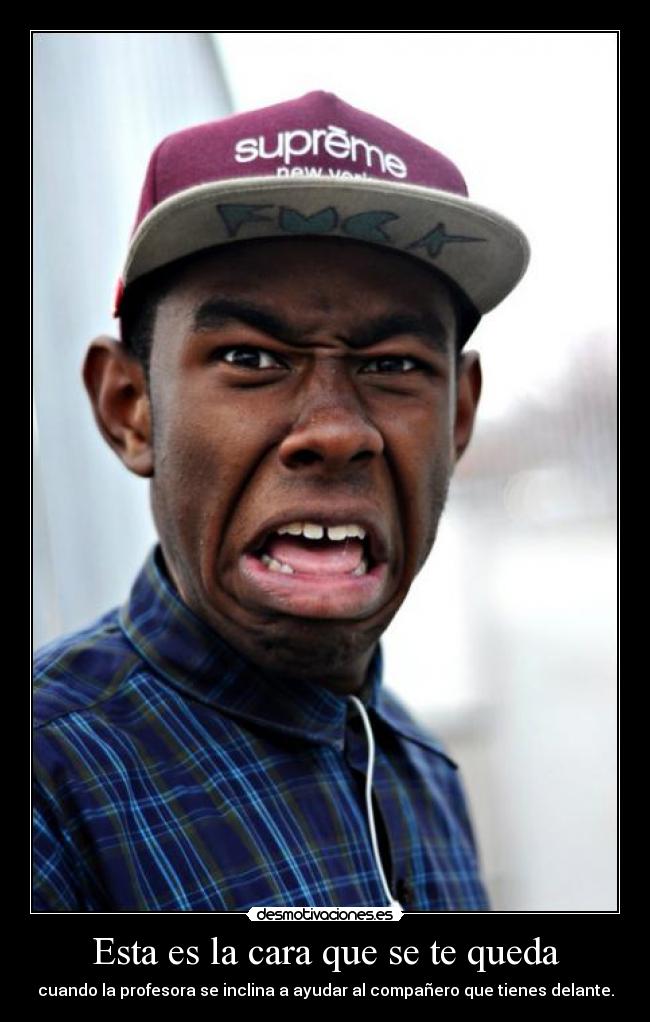 Esta es la cara que se te queda -