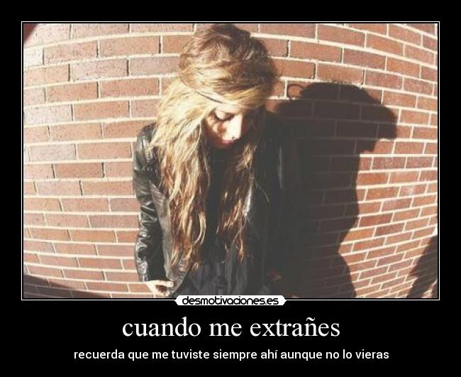 cuando me extrañes - 