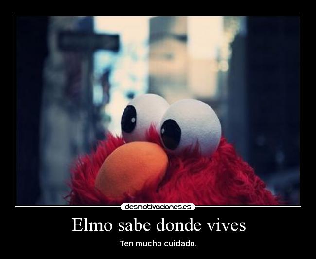 Elmo sabe donde vives - 