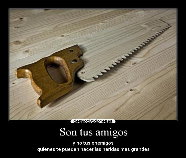Son tus amigos -
