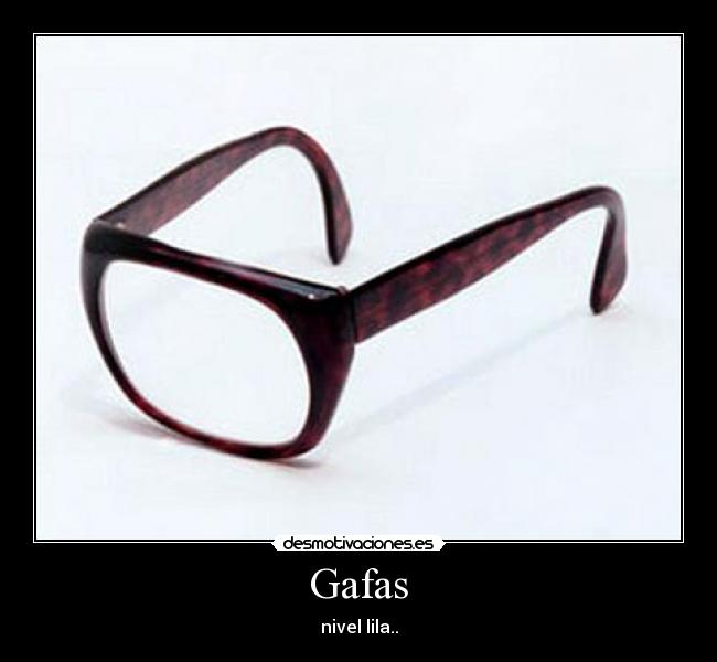 Gafas -