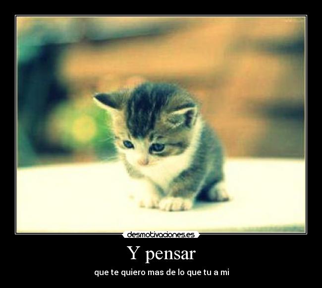 Y pensar - 