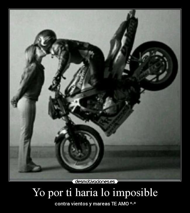 Yo por ti haria lo imposible - 