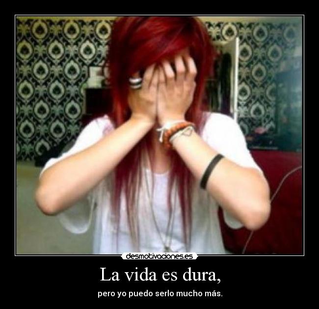 carteles vida joder aqui aburrida viendo yaoi xddd aburro que cagas jaja desmotivaciones