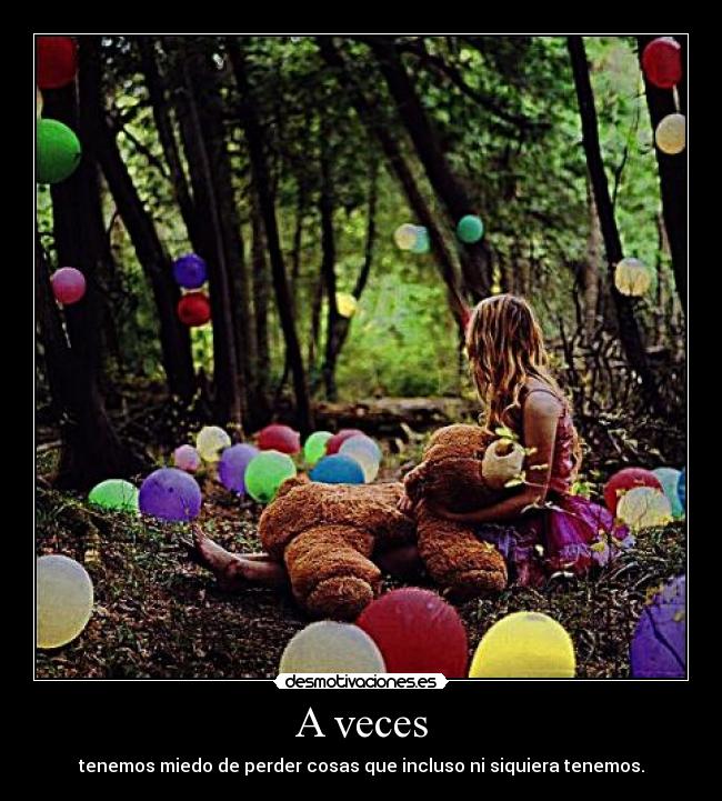 A veces -