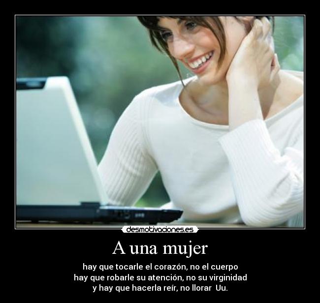 A una mujer - 