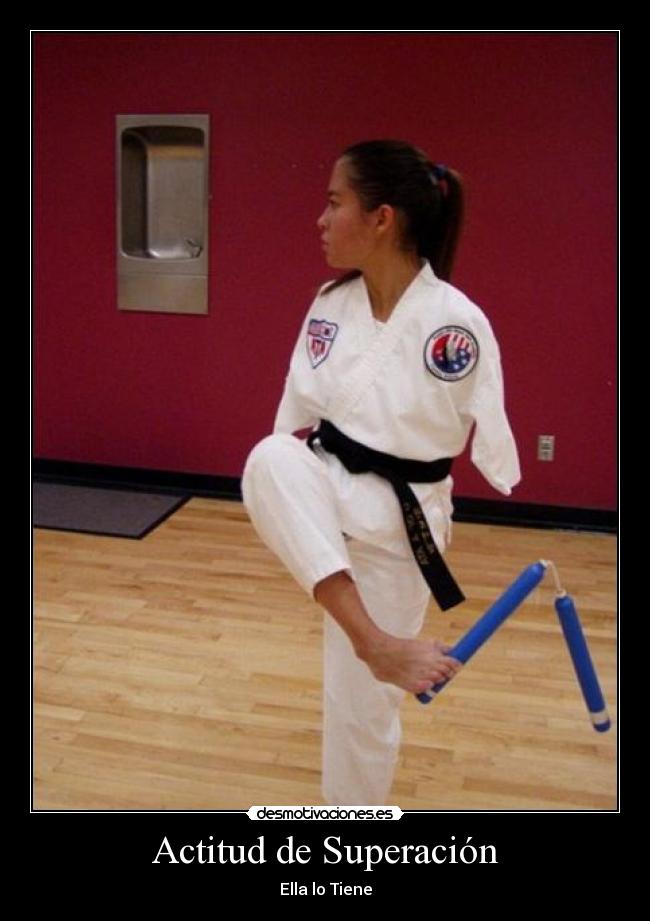 Actitud de Superación - Ella lo Tiene